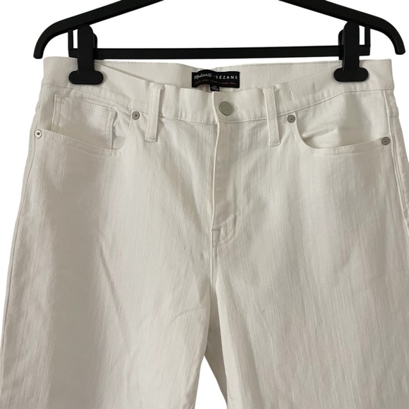 Madewell Sezane Stretch Zipper Ankle Jeans size 32 NWOT - Picture 3 of 13